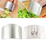 Stainless Steel Finger Protector - Safe Guard For Kitchen Knife Cutting & Choppi. Fixed Price $10.50.