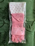 Pampered Chef Pink Help Whip Cancer Gloves # 2672 Polka Dot Limited Edition. Fixed Price $24.85.