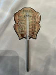 Vintage M.e. Heuck Co. Meat Thermometer Great Ad Or Kitchen Collectible. Fixed Price $14.50.