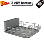 Kitchenaid Low Profile Metal Dish Drying Rack Charcoal Gray. Fixed Price $44.99.