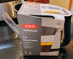 Oxo Softworks Gravy 4-CUP Fat Separator. Fixed Price $19.95.