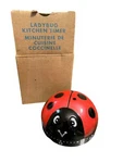 New Avon 2011 Ladybug 60 Minute Kitchen Timer (red, Black & White) Nib. Fixed Price $12.63.