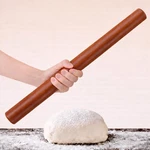 17 Inch French Rolling Pin, Wooden Dough Roller For Baking, Solid Tapere.... Fixed Price $12.77.