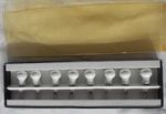Norpro Corn Holders Cob Ears #5408 Set Of Porcelain Knobs 1980S Vintage Taiwan. Fixed Price $14.99.