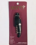 Bonny Deluxe Waiter's Corkscrew W/ Foil Cutter Wine Bottle Opener New. Fixed Price $5.88.