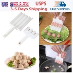 Homemade 4 Row Maker Plastic Kitchen Rice Balls Mold Baller Spoon. Fixed Price $5.99.