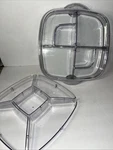 Pampered Chef Cool & Square Tray #2292 Deviled Eggs Veggie Server Retired. Fixed Price $31.50.