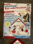 Cra-z-art The Original Snoopy Sno-cone Machine Peanuts White Red Plastic. Fixed Price $15.00.