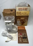 Vintage Salton PB-5 Peanut Butter Machine, Never Used. Fixed Price $90.00.