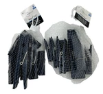 Mainstays Magnetic Bag Clips Blue (assorted Sizes, Set Of 16). Fixed Price $6.79.