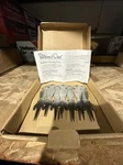 New Pampered Chef #2905 Stainless Steel Serving Set Of 4 Picks Plus 3 Extras. Fixed Price $19.73.