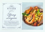 Disney Riviera Recipe Card Shrimp Linguini Epcot Food & Wine. Fixed Price $9.99.