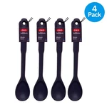 Oxo Softworks Silicone Spoon Black 4 Pack New. Fixed Price $39.99.