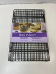 New Wilton 3 Piece Stackable Cooling Grid Rack Baking 15.8 X 9.8. Fixed Price $13.34.