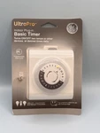 Ultrapro Ge Indoor Plug-in Basic Timer 24-HOUR Programmable Outlet Switch. Fixed Price $9.00.