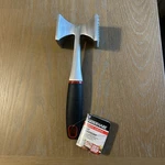 Farberware Soft Grips Meat Stainless Steel Tenderizer With Black Handle. Fixed Price $16.00.