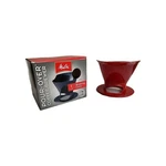 Melitta 64070 Pour Over Cup Coffee Brewer Red With Filters New. Fixed Price $9.99.