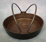 Vtg Cookware Ishigaki Cast Iron 24 Sukiyaki Shabu-shabu 9.5 Handles Japan. Fixed Price $69.00.