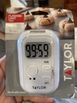 Taylor Digital Clip Timer With Red Flashing Light Sound Vibration 5879. Fixed Price $15.99.