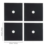 4PCS Gas Protector Cover Liner Reusable Non Stick Stovetop Clean Mat Pad. Fixed Price $6.95.