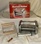 Imperia Ravioli Maker Pasta Machine Press Attachment Made Italy. Fixed Price $59.95.