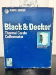 Vintage Black & Decker TCM401 Thermal Carafe Coffeemaker White Sealed Free Ship. Fixed Price $169.99.