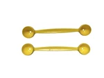 Vintage Tupperware 1333-1 Yellow Melon Ballers Set Of 2 Retro Kitchen Tool. Fixed Price $14.99.