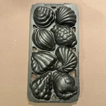 John Wright 1989 Usa Cast Iron Sea Shells Pan Muffin Cornbread Mold 14.75 X 7.5. Fixed Price $22.00.