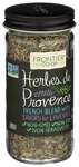 Frontier Nat Prod Co-op Herbes De Provence Seasoning Blend 1 Each 0.85 Oz. Fixed Price $5.71.