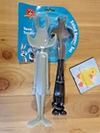 Salad Server Set Looney Tunes Toon Tensils Bugs Bunny Sylvester Gray Black. Fixed Price $12.00.