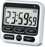 High-volume & Mute Digital Timer With Memory Function Stylish Black Design. Fixed Price $17.99.