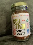 Mike's Organic Curry Love Red Thai Paste Jar - Vegan, Gluten Free. Fixed Price $7.50.