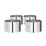 Chenprofi Stainless Steel Cooking Rings, Set 4 Plating And Forming. Fixed Price $66.59.