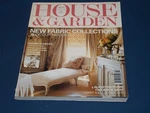 2000 October House & Garden Uk Magazine - New Fabric Collections Cover 14983. Fixed Price $49.99.
