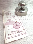 Pampered Chef Cut-n-seal Pastry Tool 3" Cutter W/ Recipes 1994 New 61R. Fixed Price $12.88.