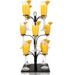 Ksestor Drink Stand Holds 12 Glasses Cocktail Tree Tower- Mimosa Ba.... Fixed Price $59.99.