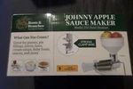 Roots & Branches Johnny Apple Sauce Maker New In Box VKP250. Fixed Price $99.99.