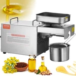 Manual/electric Oil Press Machine Stainless Steel Extractor Peanuts. Fixed Price $208.49.