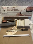Sunbeam Freedom Cordless/rechargeable Heavy Duty Carving Knife 06046 Almond. Fixed Price $39.99.