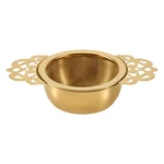 Stainless Steel Tea Strainer With Drip Bowl Easy Clean Loose Leaf HANGING3801. Fixed Price $11.48.