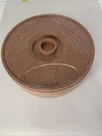 Chilis Tortilla Warmer 8 1/2" Round And Deep Rare. Fixed Price $12.00.