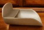 Vintage Tupperware Rocker Canister Scoop Flour Sugar Baking Silver 292-17 New. Fixed Price $12.95.