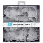 R&m International When The Cat's Away 5 Piece Cookie Cutter Set. Fixed Price $21.95.