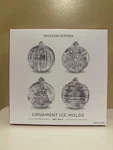 New Williams Sonoma Ornament Ice Molds 2 Pack Sold Out. Fixed Price $29.95.