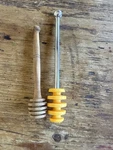 2 Honey Dippers Norpro 7461 Silicone Head Stainless Steel + Wood 5. Fixed Price $5.95.