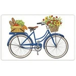 Mary Lake-thompson Farmers Market Blue Bike Flour Sack Kitchen Towel Bagged. Fixed Price $12.50.
