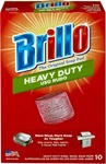 Brillo Heavy Duty Steel Wool Soap Pads, Original Red 10 Count (pack Of 1). Fixed Price $12.50.