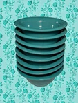 Carlisle Durus 10 Oz Melamine Teal Green Bowl Side Dish Dessert Nuts Set Of 8. Fixed Price $29.99.
