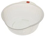 Kotobuki Japanese Rice Washer With Dual Drain, Clear. Fixed Price $19.82.
