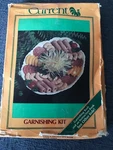 New Vintage Garnishing Kit By Current, Illustrated Book, 5 Tools,. Fixed Price $11.99.